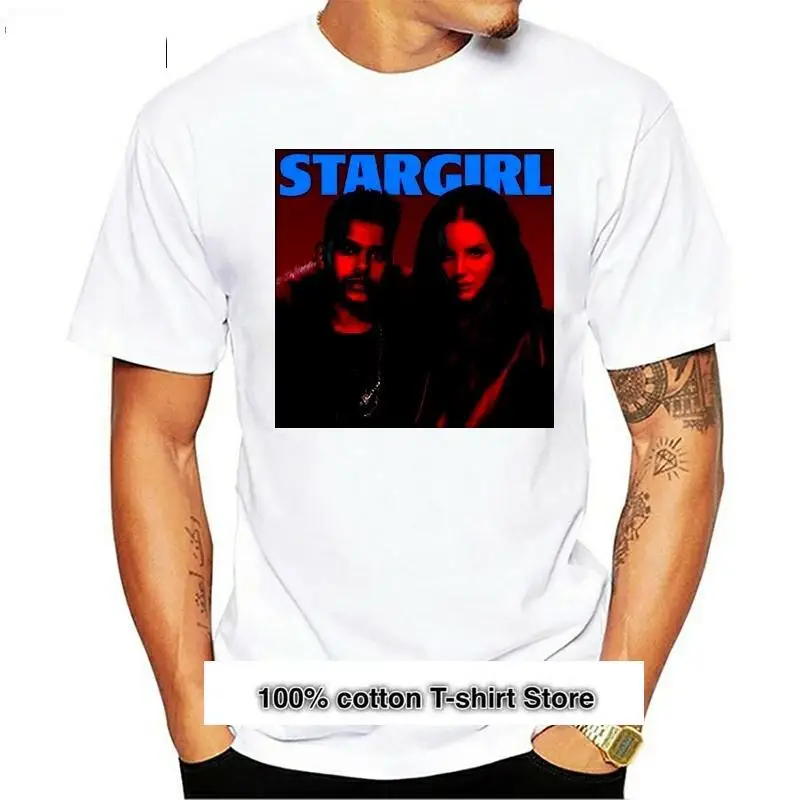 Camiseta de Lana Del Rey para hombre y mujer, camisa con logotipo de Star Girl, color negro, tallas S, M, L, XL, 2XL