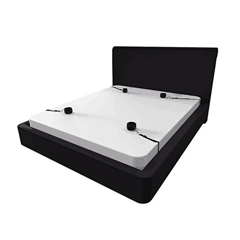 SM Bandage Sex Strap Bed Restraint Handcuff Ankle Cuff Set No Vibrator Sex Toy 18+ Adult Fun Fetish Slave Kit Sex Supplies Shop 3