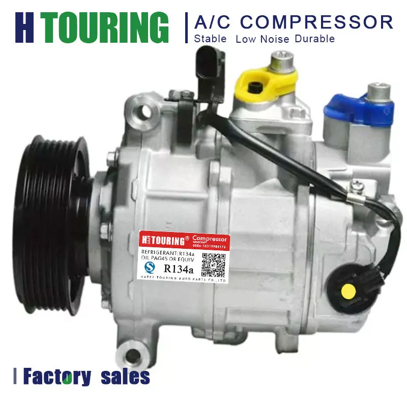 Air AC Compressor for Volkswagen Transporter T5 Multivan Amarok