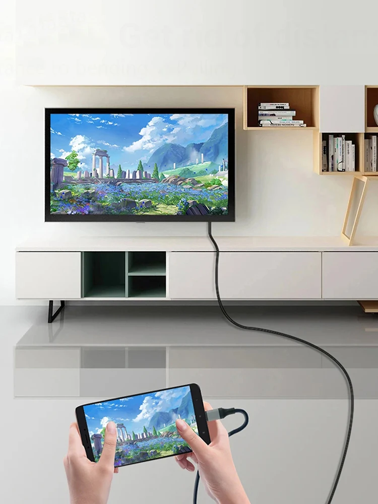 USB C HDMI ȣȯ ̺, USB-C ŸC HDMI ȣȯ HDTV TV ̺, ƺ , , е  2020, 4k2k, 30hz