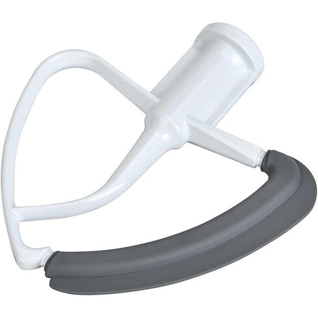 Flex Edge Beater for KitchenAid Mixer 4.5/5 qt Bowl Tilt-Head Stand Mixer Mixer Accessory Flat Edge Beater Paddle with Both-Sides Flexible Silicone