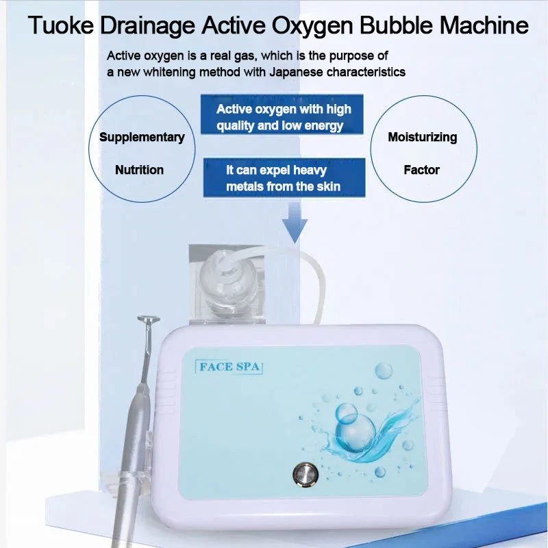 New Magic Oxygen Bubble Machine Deep Clean Tender White Skin Cleansing Mites Beauty Facial Rejuvenation Japan Management Device 4