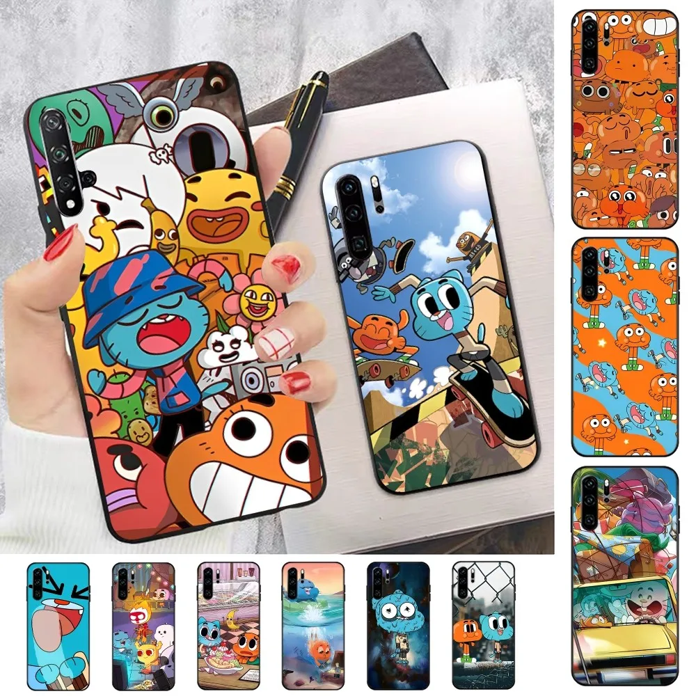 

the A-amazing W-world of gumball-S Phone Case For Huawei P 8 9 10 20 30 40 50 Pro Lite Psmart Honor 10 lite 70 Mate 20lite