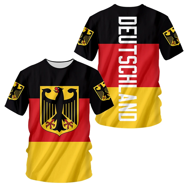Deutschland Flagge - Aufkleber, Beschriftungen, T-Shirt Druck und