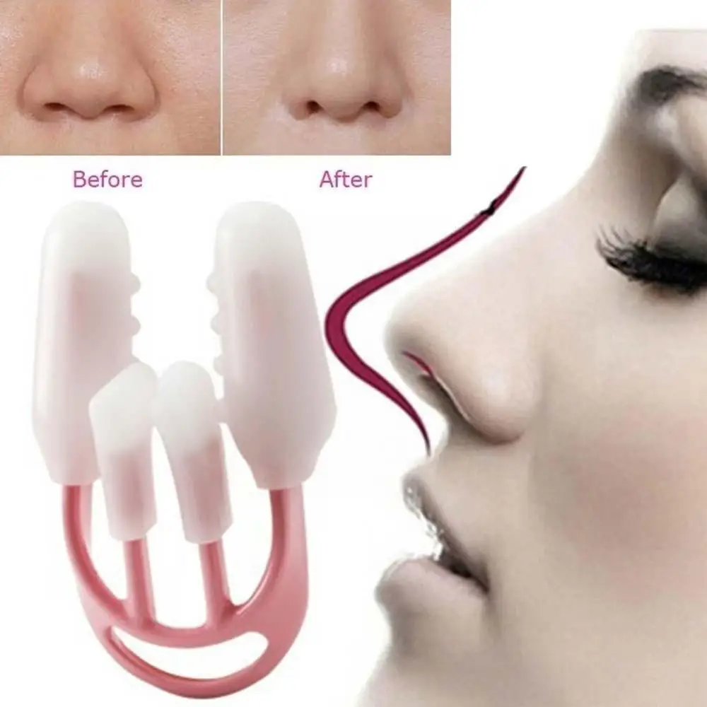 Nose Clip Shaper Orthotics Beauty Slimming Straightening Tool Massager Nose Up Corrector Clip