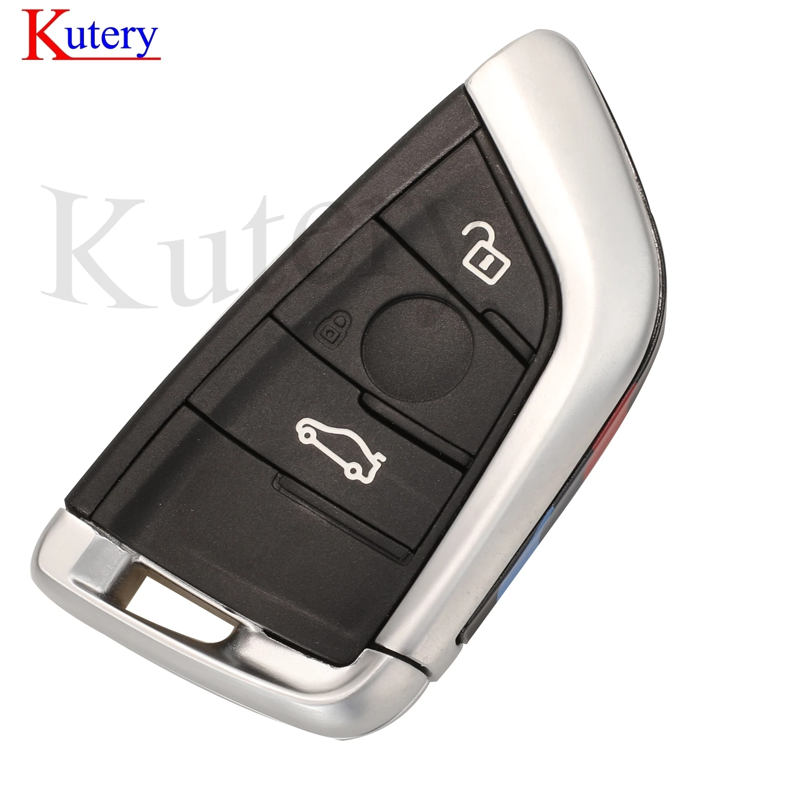jingyuqin 3/4 Button Smart Car Remote Keyless Entry Key Shell Case For BMW X5 F15 1 2 5 7 Series X1 X6 F16 G30 G11 F48 F39 Key