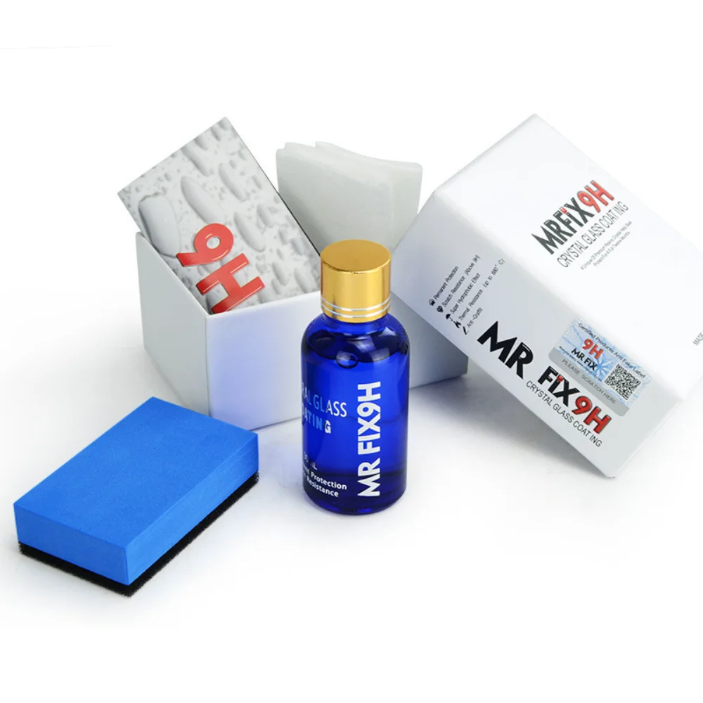 9H car Ceramic Coating Liquid Glass Coating Polishing Wax Super Hydrophobic Paint Care