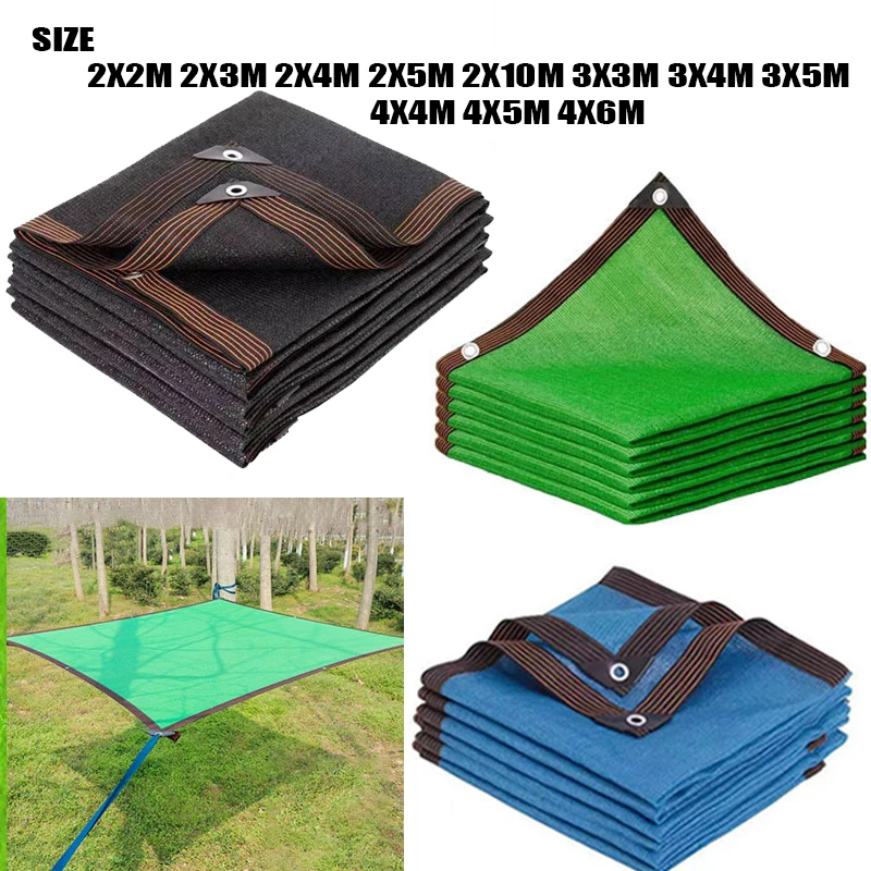 

Утолщенная 12-контактная 90% степень затенения анти-УФ HDPE черная затеняющая сетка уличная беседка для автомобиля гаража дождевой сарай затеняющая сетка