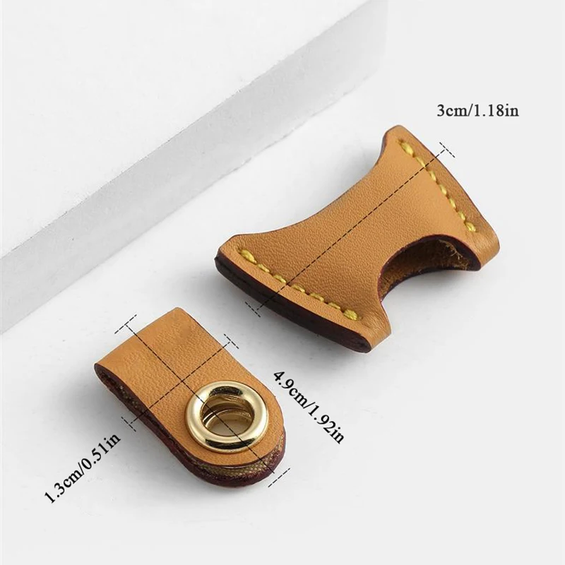 3pcs Handles Fixed Buckle Leather Anti-Wear Buckle Adjust Bag Ring Hook  Shoulder Strap Fixing Clip Bag Strap Adjustable Buckle