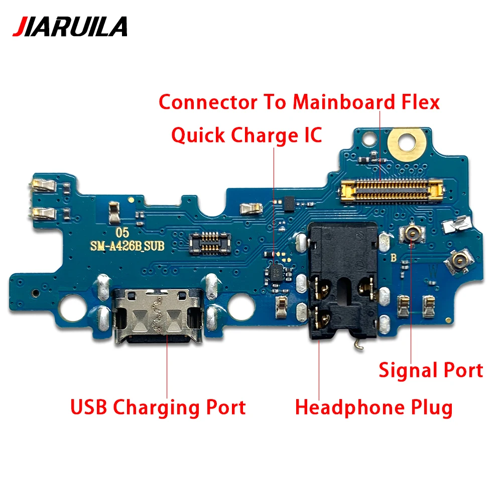 Enhanced USB Charger Dock Connector Board with Micro Charging Port Flex Cable