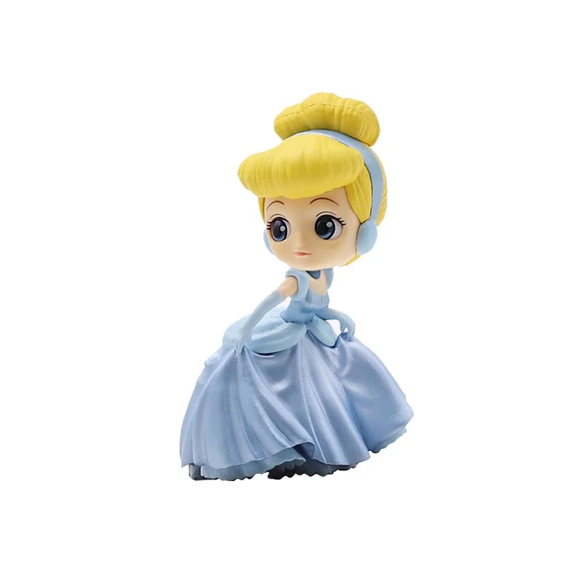 Disney 5Cm Versione Q Biancaneve Alice Mermaid Character Alice Nel Paese Delle Meraviglie Ariel Little Mermaid Pvc Character Model Toy