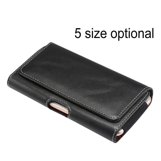 Classical Pouch Leather Phone Case For iPhone 11 XS X 7 Waist Bag Magnetic  holster Belt Clip Cover |Phone Pouches