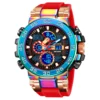 STRYVE New Men's Sport Watches Shock Resistant 50M Waterproof Wristwatch LED Alarm Stopwatch Clock Watches Men 8030 2
