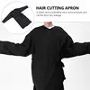 Kimono Style Hairdressing Smock Adjustable Hair Salon Gown Barber Cloth Hair Cutting Dyeing Apron Hair Dyeing Apron Capes 3
