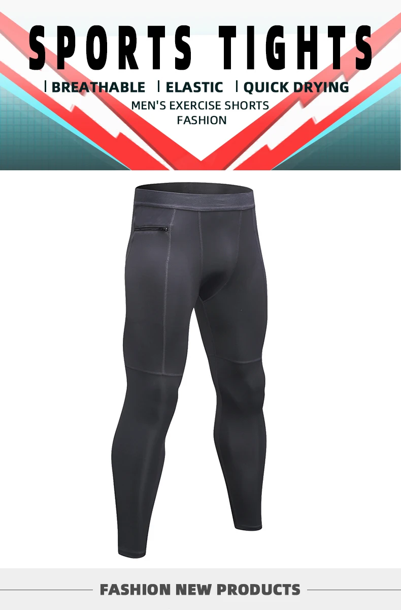 Description Picture 2 of itemCody Lundin Spandex Compression Base Layer Running Exercise Pants Camouflage Print Men Outdoor Cycling Jogging Hiking Leggings