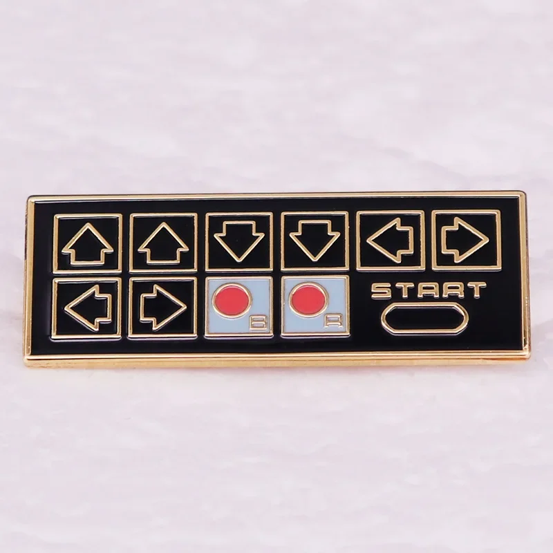 

Игровой контроллер, жесткая эмалированная заколка для клавиатуры, значок, брошь для ювелирных изделий, аксессуаров