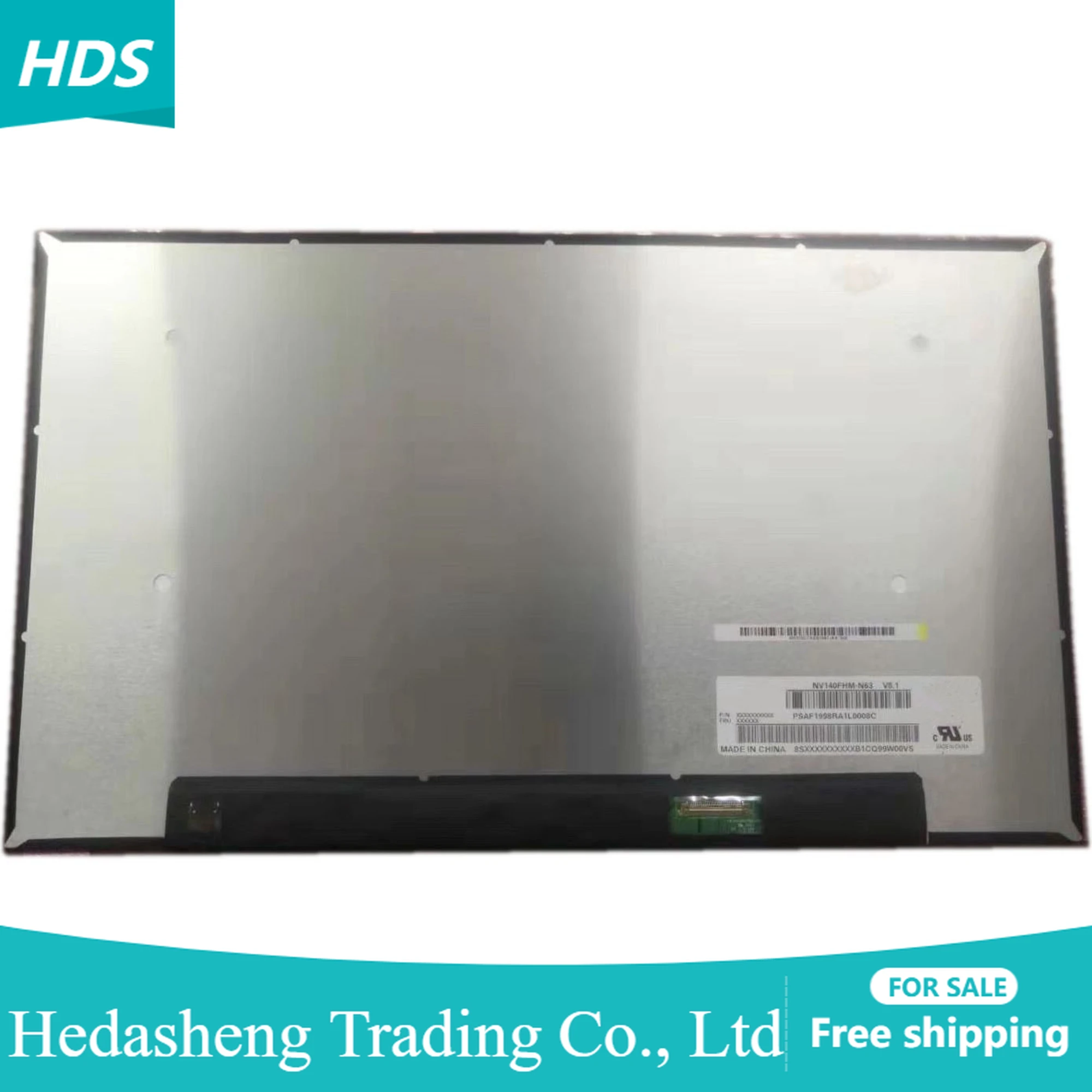 

NV140FHM-N63 V8.1 14.0"Inch 60Hz 30 pins EDP FHD 72% NTSC 1920 ×1080 LED DISPLAY SCREEN PANEL