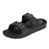 Summer Fashion Home Women'S Shoes Thick Bottom Solid Color Bathroom Slippers Zapatos Mujer 2024 Tendencia Sandali Piatti 1