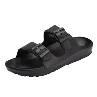 Summer Fashion Home Women'S Shoes Thick Bottom Solid Color Bathroom Slippers Zapatos Mujer 2024 Tendencia Sandali Piatti 1