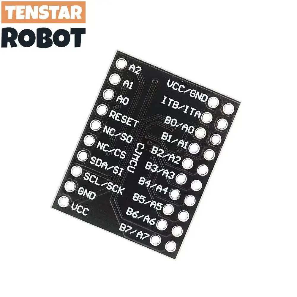 รูปสินค้า โมดูลขยาย I/O 16 บิต I2C/SPI สำหรับโปรเจกต์ควบคุม