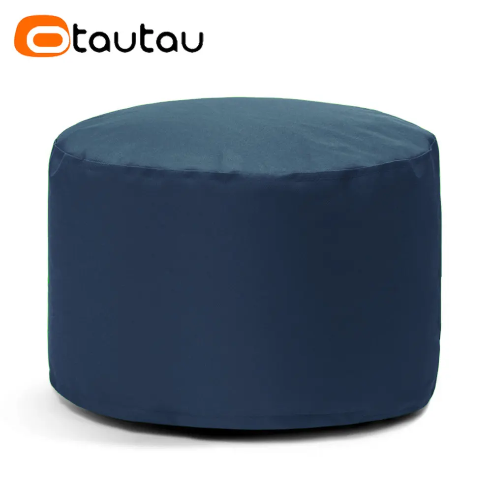 OTAUTAU 야외 방수 Pouf 오토만 필러 가든 캠프 비치 콩 가방 의자 발판 의자 코너 좌석 발판 JD013