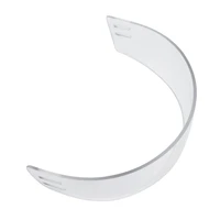 Vented Cut Hockey Visors Inside Anti Fog Ice Hockey Helmets Shield Anti Scratch Straight Cut Hockey Helmets Clear Visors 2