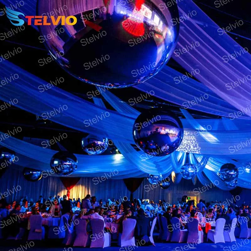 

Top Quality Event Party Inflatable Colorful Mirror Balloon PVC Inflatable Mirror Ball For Sale