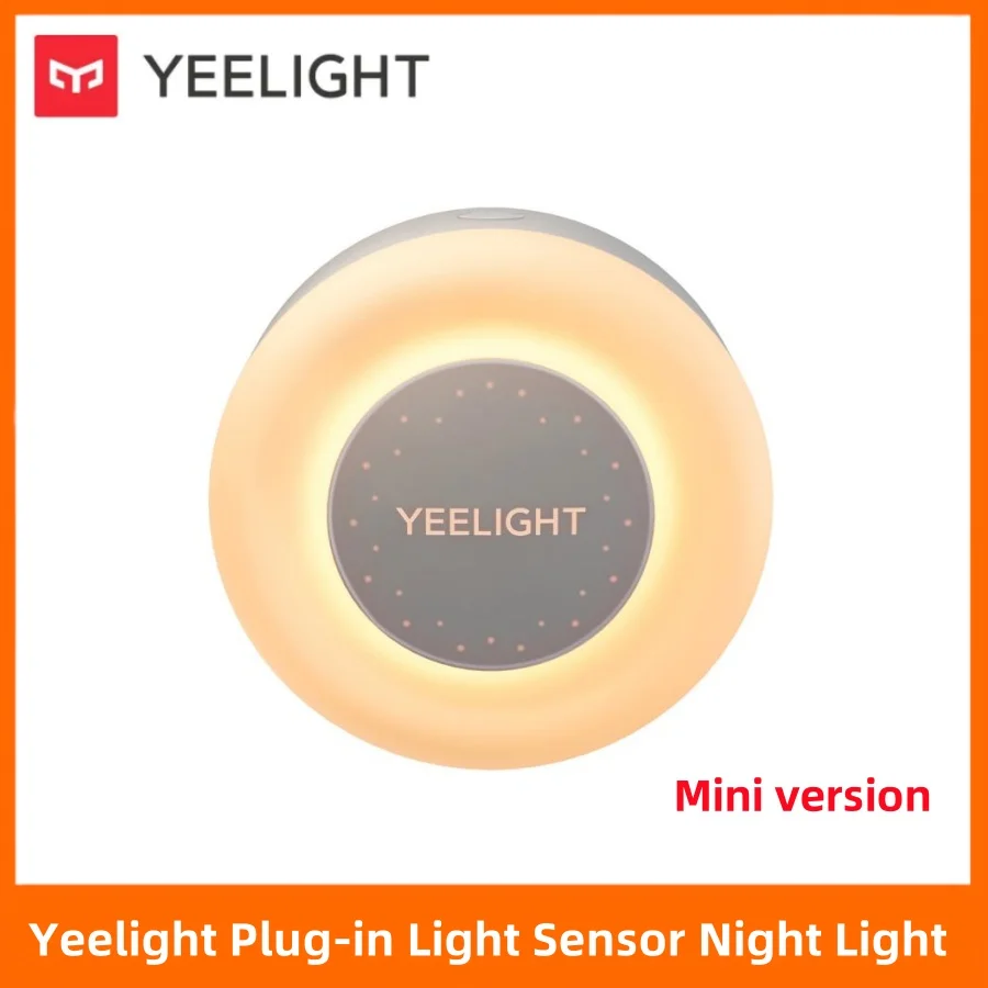 Yeelight Mini Plug-in Light Sensor Night Light 2700K Warm White 0.25W Ultra Low Energy 100-240V EU Plug
