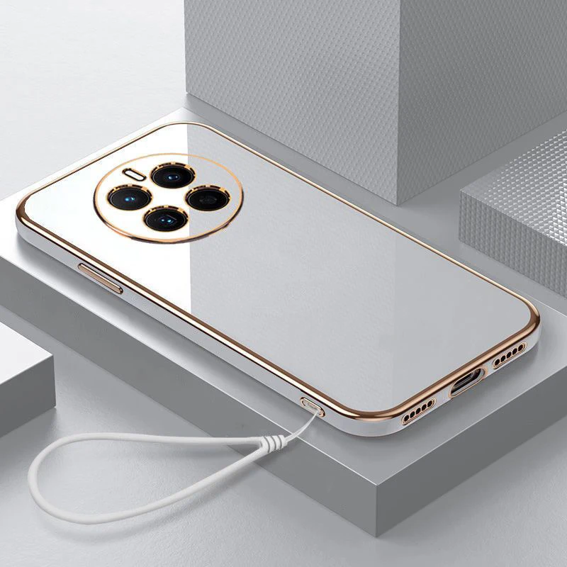 جراب خلفي مقاوم للصدمات لهاتف هواوي ميت 50 برو ، ف...