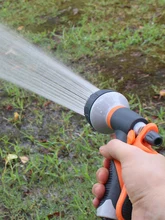 Garden Hose Watering Gun Sprayer Nozzle Lawn Car Watering Vegetables Washing Sprinkler Spray Garden Sprayer Cleaning Accessories 