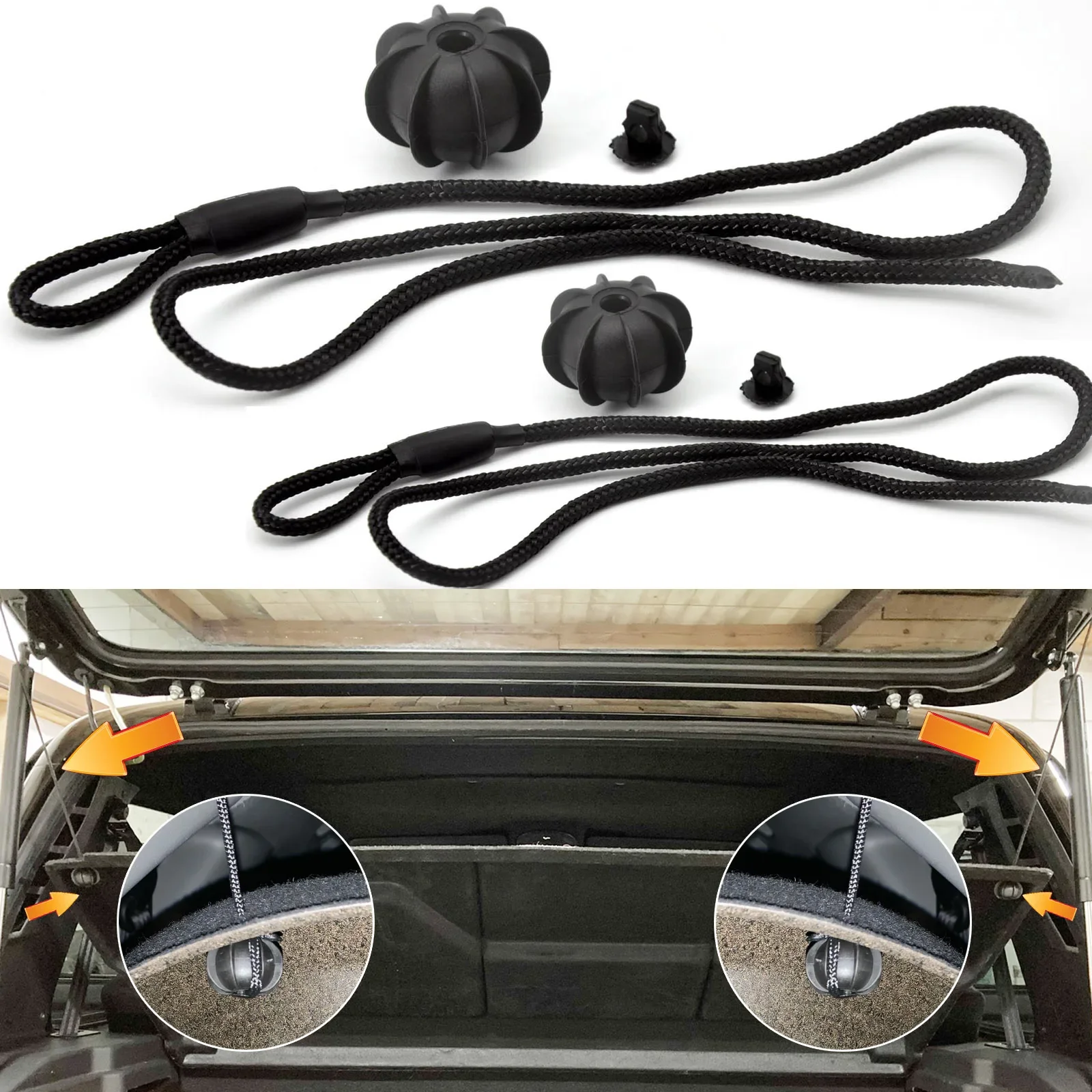 2pc Car Parcel Shelf String Cord Tonneau Cover Strap For VW Golf MK5 2pc-car-parcel-shelf-string-cord-tonneau-cover-strap-for-vw-golf-mk5