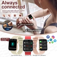 2025 New Women Men AI Smart Diagnosis Watch HRV+PPG Blood Pressure Heart Rate Health Monitor IP68 NFC Fashion Sports Smartwatchs - Image 4