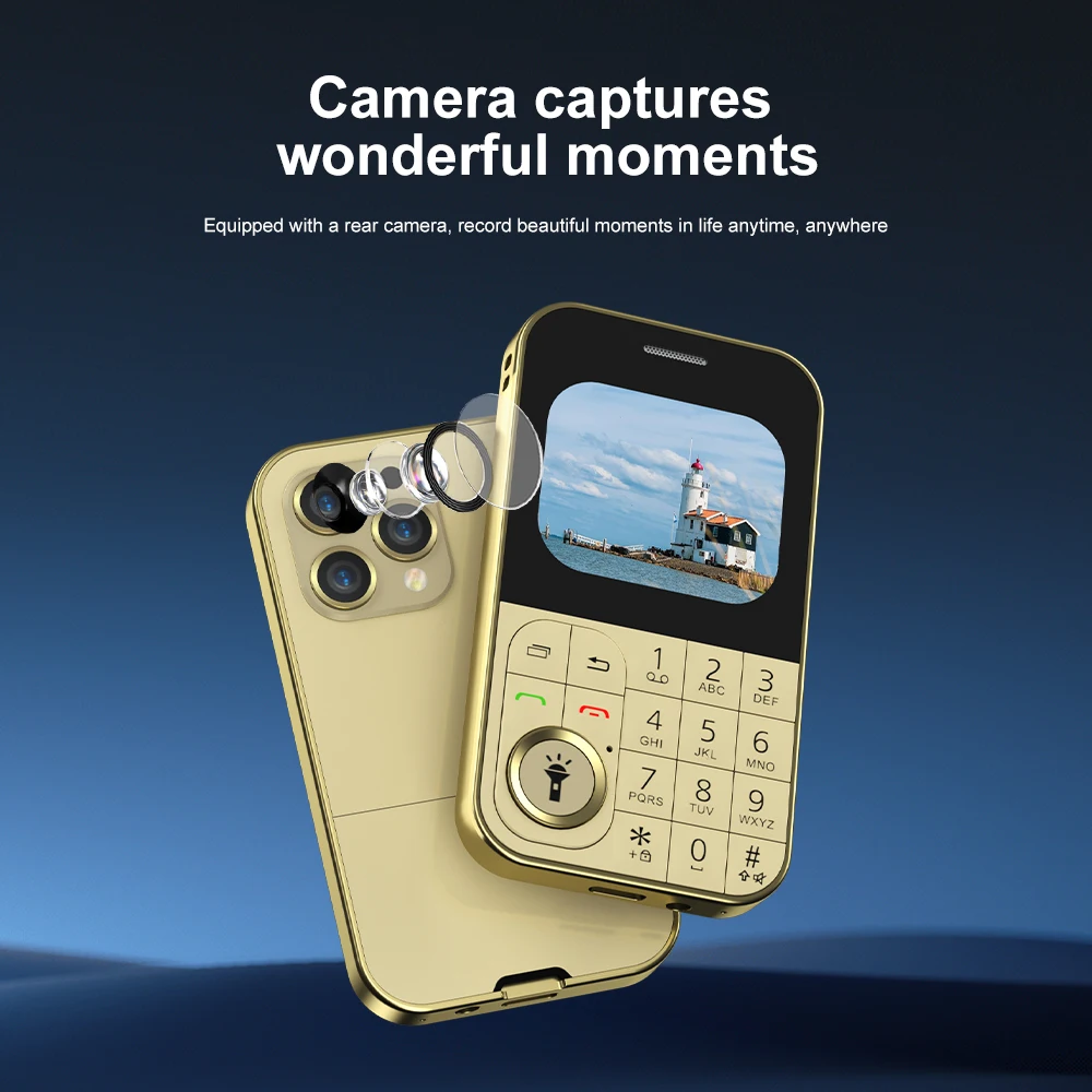 SERVO V9 Card Style Mobile Phone 2G GSM Magic Voice Blacklist Speed Dial FM Radio MP3 Dual SIM Standby Button Small Cellphones