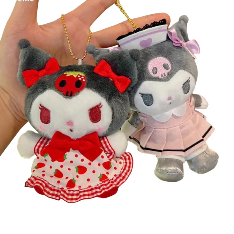 

Sanrio Kuromi милый крестообразный фотоаксессуар Японская девушка сердце дьявол kawaii школьный портфель ключ подвеска подарок аксессуары
