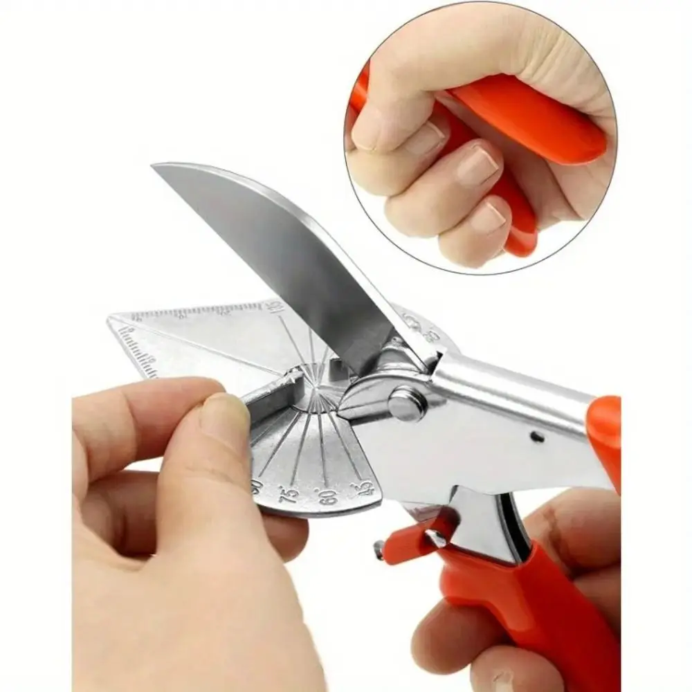 45-135도 조절 가능한 다각도 마이터 전단 절단기, 마이터 사이딩 와이어 덕트 절단기, 다각도 베벨 가위, 정밀 절단기