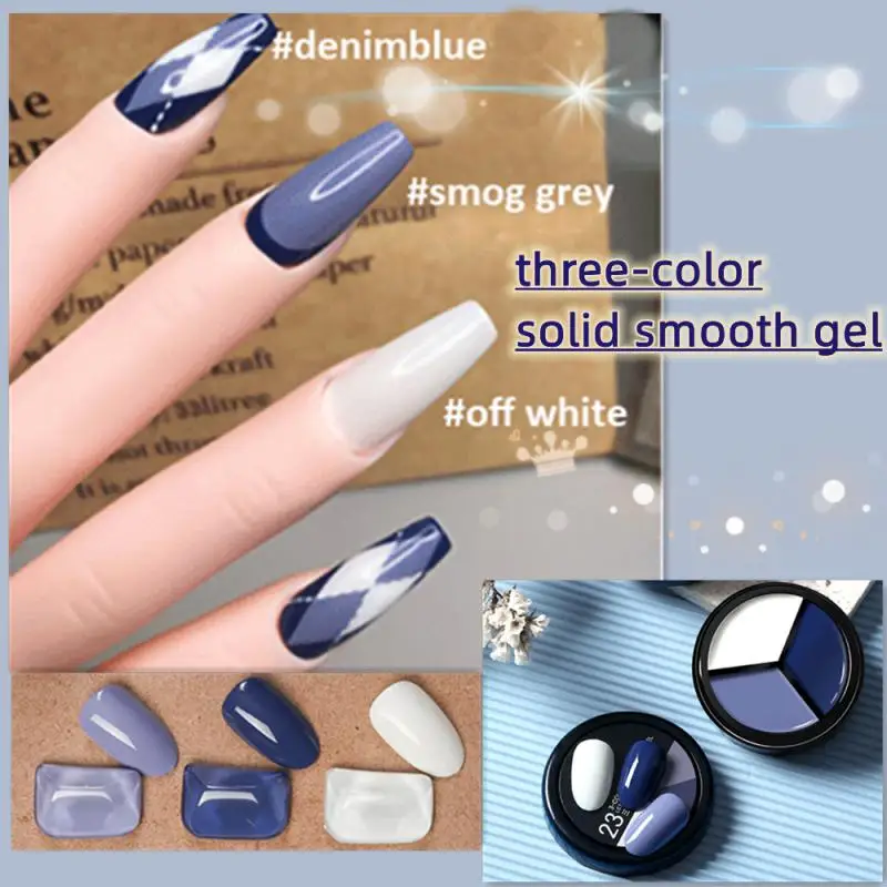 

36 Color Solid Canned Gel Nail Polish Semi Permanent Soak Off UV LED DIY Painting Phototherapy Varnish Gel Nail Polish TSLM1