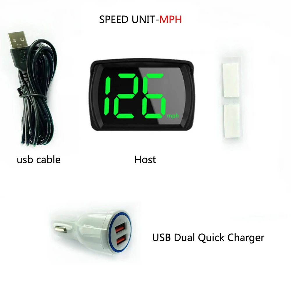 ڵ  ÷ KM/H MPH GPS  ӵ, LED  ۲ ÷, ڵ  , ڵ Ʈ SUV 