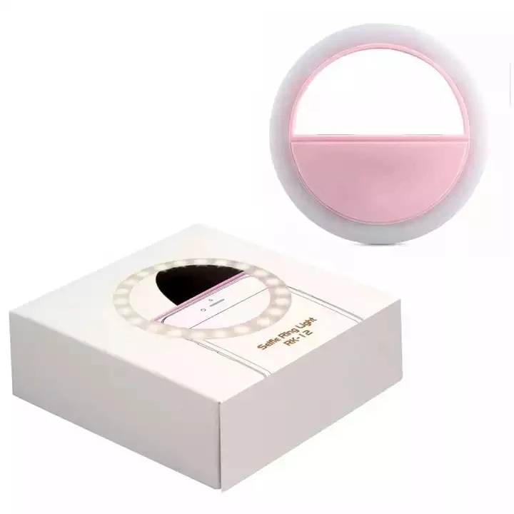 3 단계 밝기 충전식 셀카 Led 링 플래시 라이트 클립 포함, Adavanced 공장 가격 아이폰 11 X XR 삼성