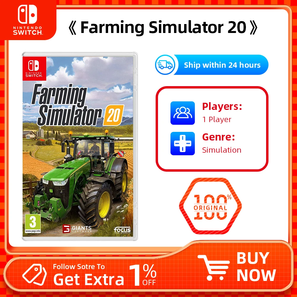 Mods Nintendo Switch Fs 20 Farming Simulator Game For Nintendo