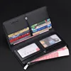 Cowhide mobile phone bag large capacity card bag Leather wallet Men's long multi-functional large capacity business men 5
