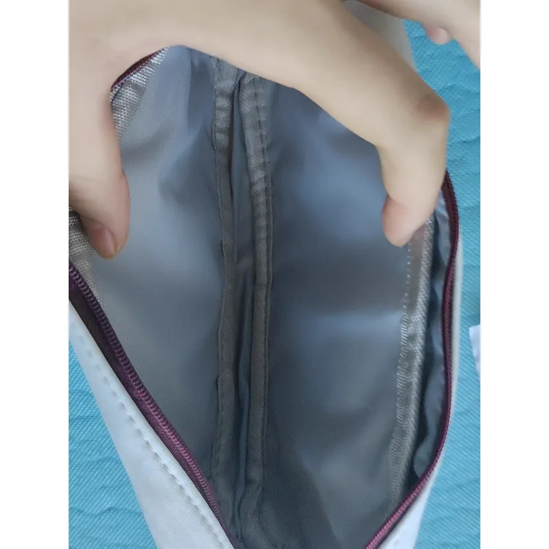 Aesthetic Pencil Case Letter Print Ins Style Makeup Bag for Girls Large Capacity School Stationery Organizer Bag