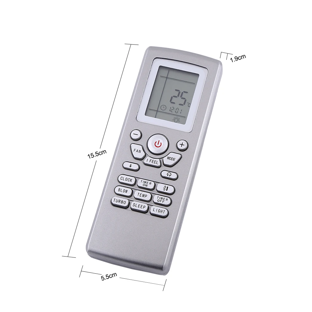 Original Remote No programming Air-conditioning Remote Control Battery Powered Remote Controller Set Up Required for Home Gree