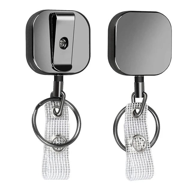 Heavy Duty Retractable Keychains  Retractable Heavy Duty Key Chain - Badge  Holder - Aliexpress
