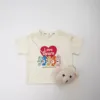 Baby Boys And Girls Summer Short Sleeved T-shirt New Children's Round Neck Top Children's Casual And Versatile Fashion Tee 1