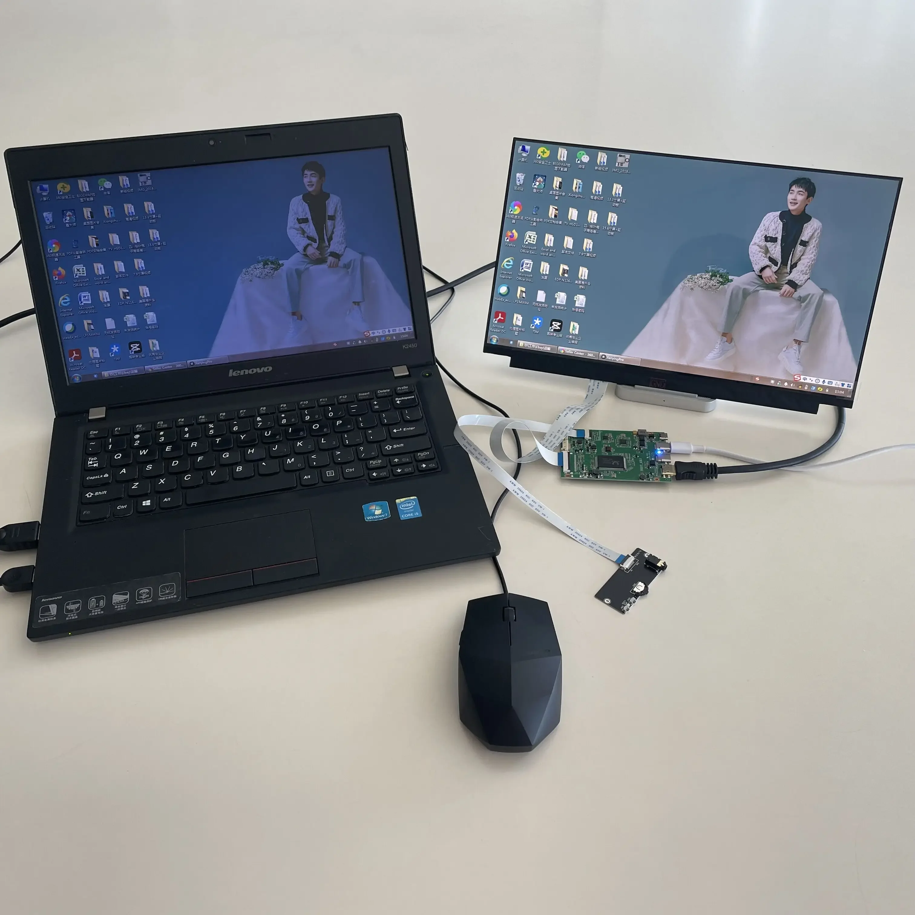 Lcd Faça Você Mesmo 1920x1080 Caixa de Metal Placa Controladora Mini Usb Compatível com Hdmi Lp125wf1-spd1 N156hge N156hge-eal - Imagem 3
