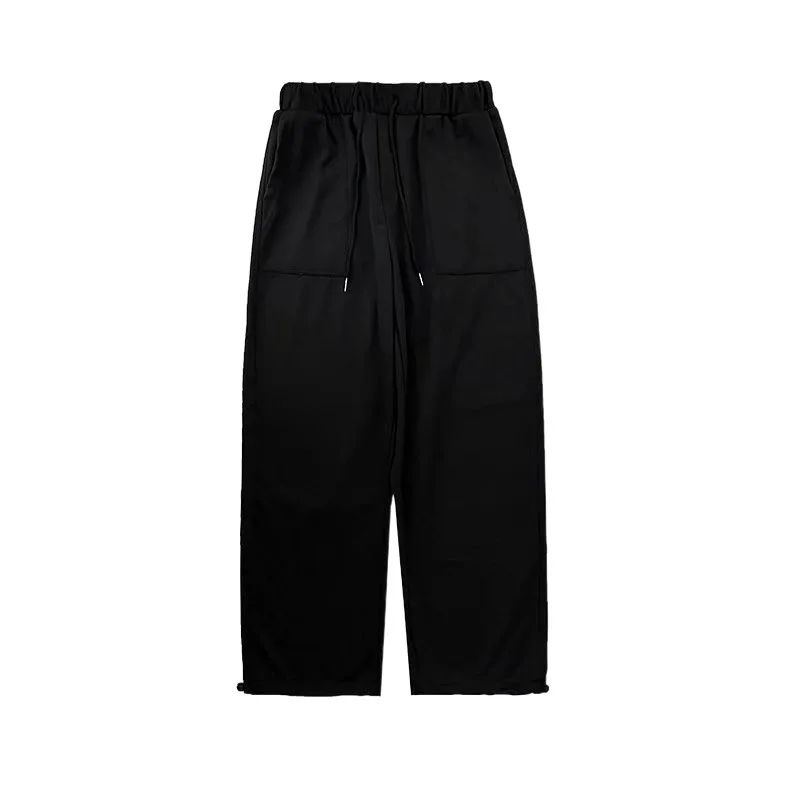 HOUZHOU Gray Sweatpants for Men Autumn Baggy Fashion Oversize Sports Pants Balck Trousers Male Joggers Streetwear Sportswear