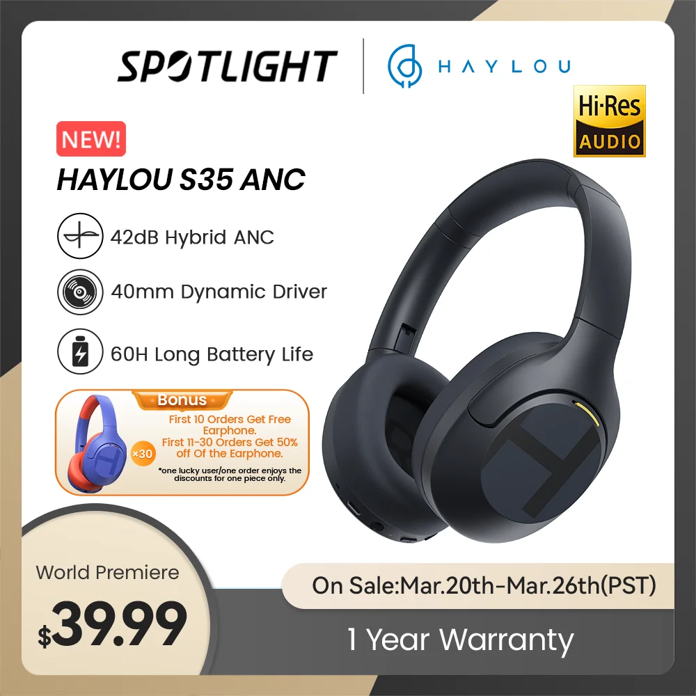 Haylou s35 anc обзор