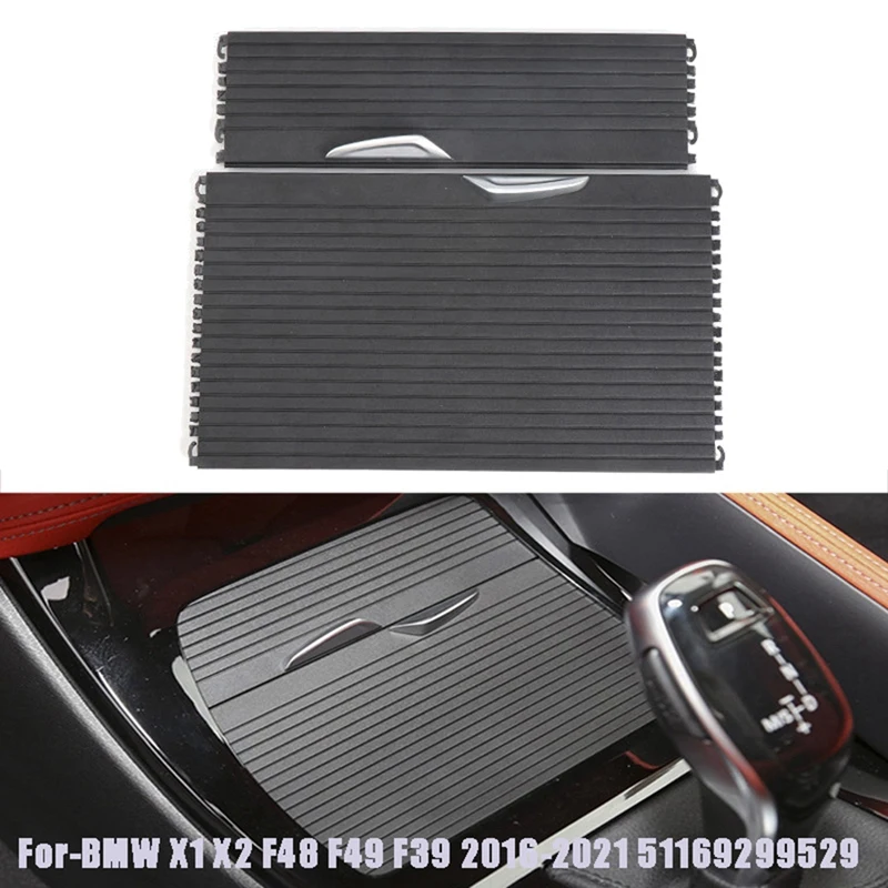 

Car Console Armrest Box Cup Holder Cover Storage Box Sliding Cover For BMW X1 X2 F48 F49 F39 2016-2021 51169299529