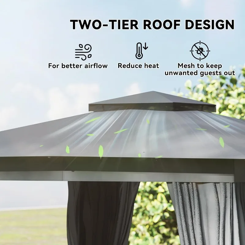 Outdoor Patio Gazebo Canopy 3