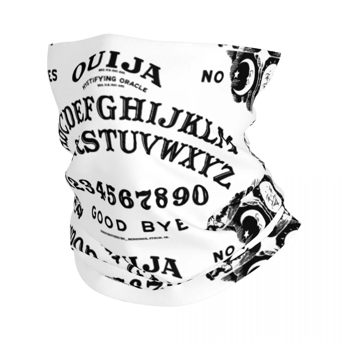 

Ouija Board Bandana Winter Neck Warmer Windproof Wrap Face Scarf for Hiking Halloween Witch Occult Witchcraft Gaiter Headband